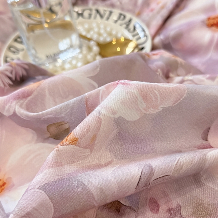 91家纺网 家纺一手货源 找家纺 优迈 2026新款全棉纯棉磨毛数码印花四件套 炫彩花园