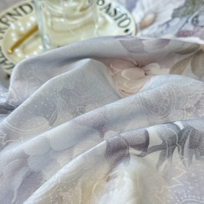 91家纺网 家纺一手货源 找家纺 优迈 2026新款全棉纯棉磨毛数码印花四件套 镜中花