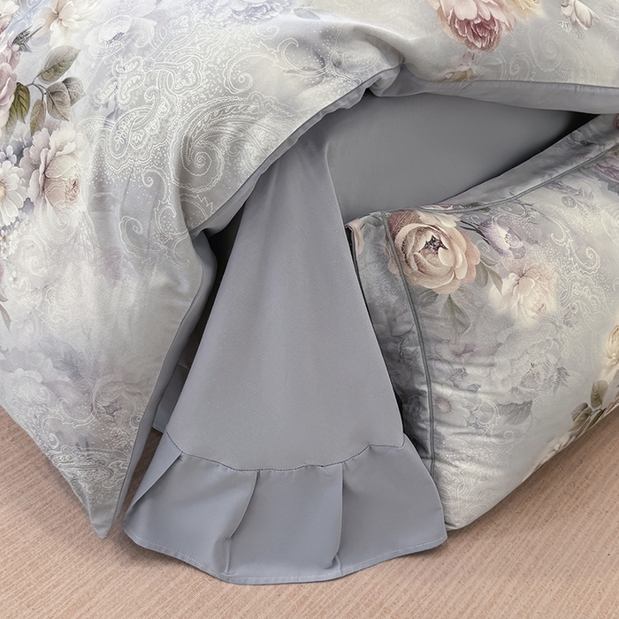 91家纺网 家纺一手货源 找家纺 优迈 2026新款全棉纯棉磨毛数码印花四件套 镜中花