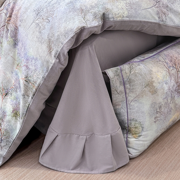 91家纺网 家纺一手货源 找家纺 优迈 2026新款全棉纯棉磨毛数码印花四件套 爱丽丝