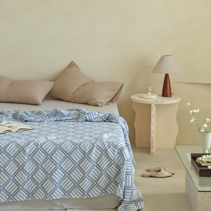 91家纺网 家纺一手货源 找家纺 朴尔家纺-毛巾被 2026新款格调简约风全棉纯棉三层纱布毛巾被-朴尔经典款常年备货 曼城时光-灰