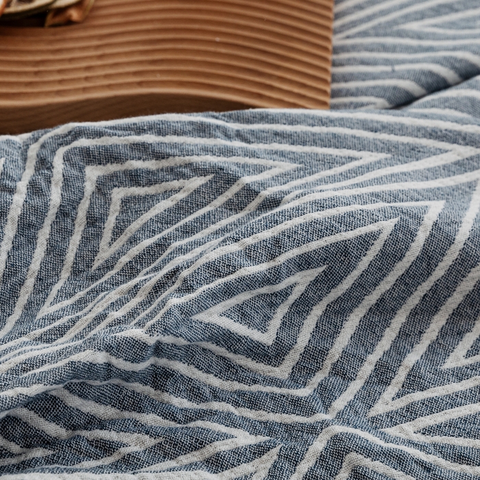 91家纺网 家纺一手货源 找家纺 朴尔家纺-毛巾被 2026新款格调简约风全棉纯棉三层纱布毛巾被-朴尔经典款常年备货 普韦布洛-兰