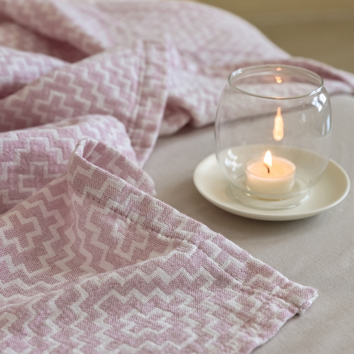 91家纺网 家纺一手货源 找家纺 朴尔家纺-毛巾被 2026新款格调简约风全棉纯棉三层纱布毛巾被-朴尔经典款常年备货 西西里-粉