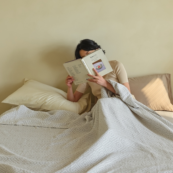 91家纺网 家纺一手货源 找家纺 朴尔家纺-毛巾被 2026新款格调简约风全棉纯棉三层纱布毛巾被-朴尔经典款常年备货 西西里-灰