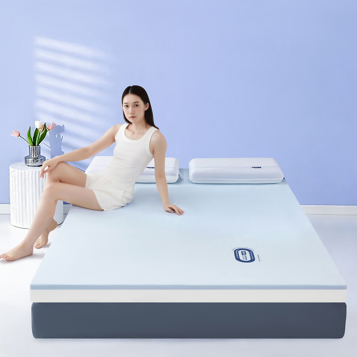 91家纺网 家纺一手货源 找家纺 （总）美丽折家纺 2026新品【某朵同款】星级酒店慢回弹记忆棉床垫 支持定做特殊尺寸