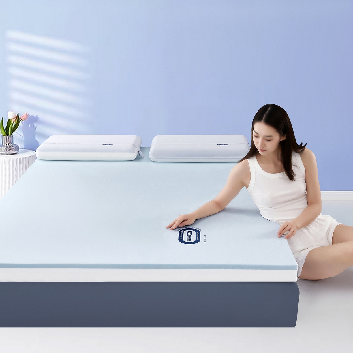 91家纺网 家纺一手货源 找家纺 （总）美丽折家纺 2026新品【某朵同款】星级酒店慢回弹记忆棉床垫 支持定做特殊尺寸