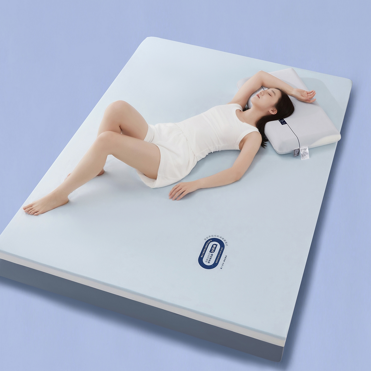 91家纺网 家纺一手货源 找家纺 （总）美丽折家纺 2026新品【某朵同款】星级酒店慢回弹记忆棉床垫 支持定做特殊尺寸