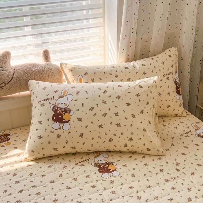 91家纺网 家纺一手货源 找家纺 （总）赛丽雅 2026新款夹棉床笠三件套加厚床垫保护套