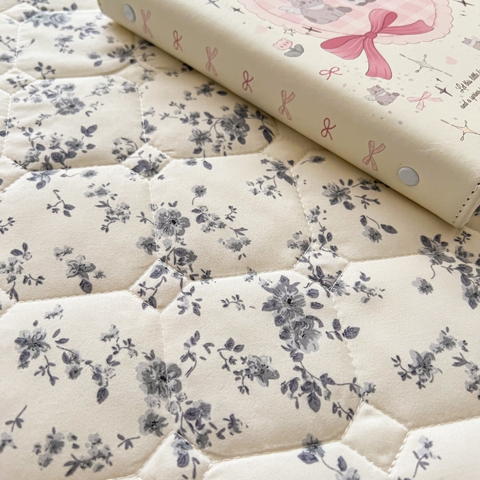 91家纺网 家纺一手货源 找家纺 赛丽雅 2026新款夹棉床笠三件套加厚床垫保护套 花枝棠