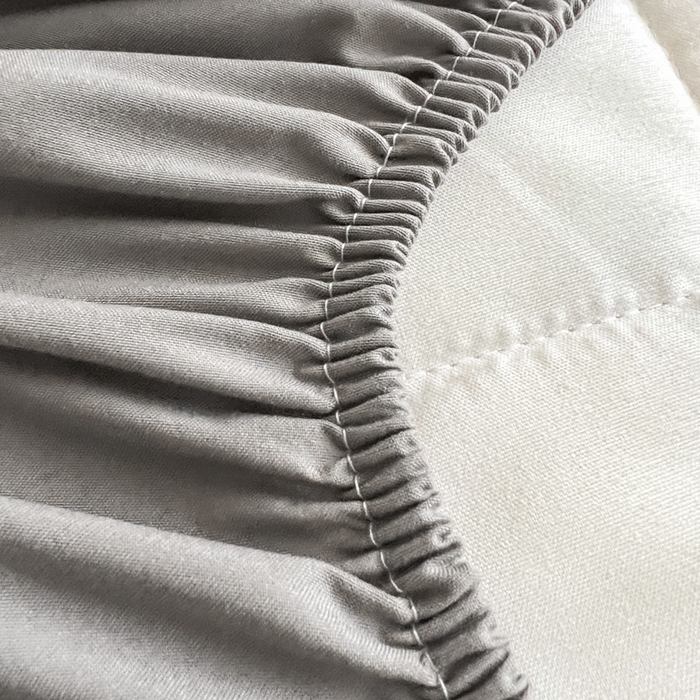 91家纺网 家纺一手货源 找家纺 赛丽雅 2026新款夹棉床笠三件套加厚床垫保护套 花枝棠