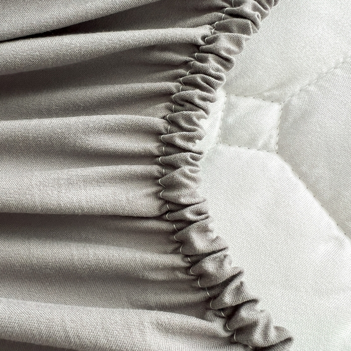 91家纺网 家纺一手货源 找家纺 赛丽雅 2026新款夹棉床笠三件套加厚床垫保护套 华茵春日