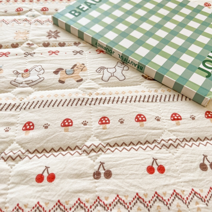 91家纺网 家纺一手货源 找家纺 赛丽雅 2026新款夹棉床笠三件套加厚床垫保护套 千禧马