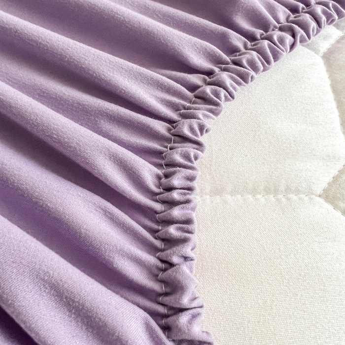 91家纺网 家纺一手货源 找家纺 赛丽雅 2026新款夹棉床笠三件套加厚床垫保护套 圣诞小马