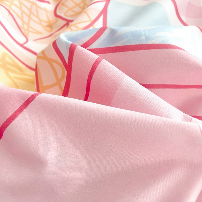 91家纺网 家纺一手货源 找家纺 朵希曼 2026新款正版授权全棉大版数码印花三丽鸥系列四件套 心动凯蒂