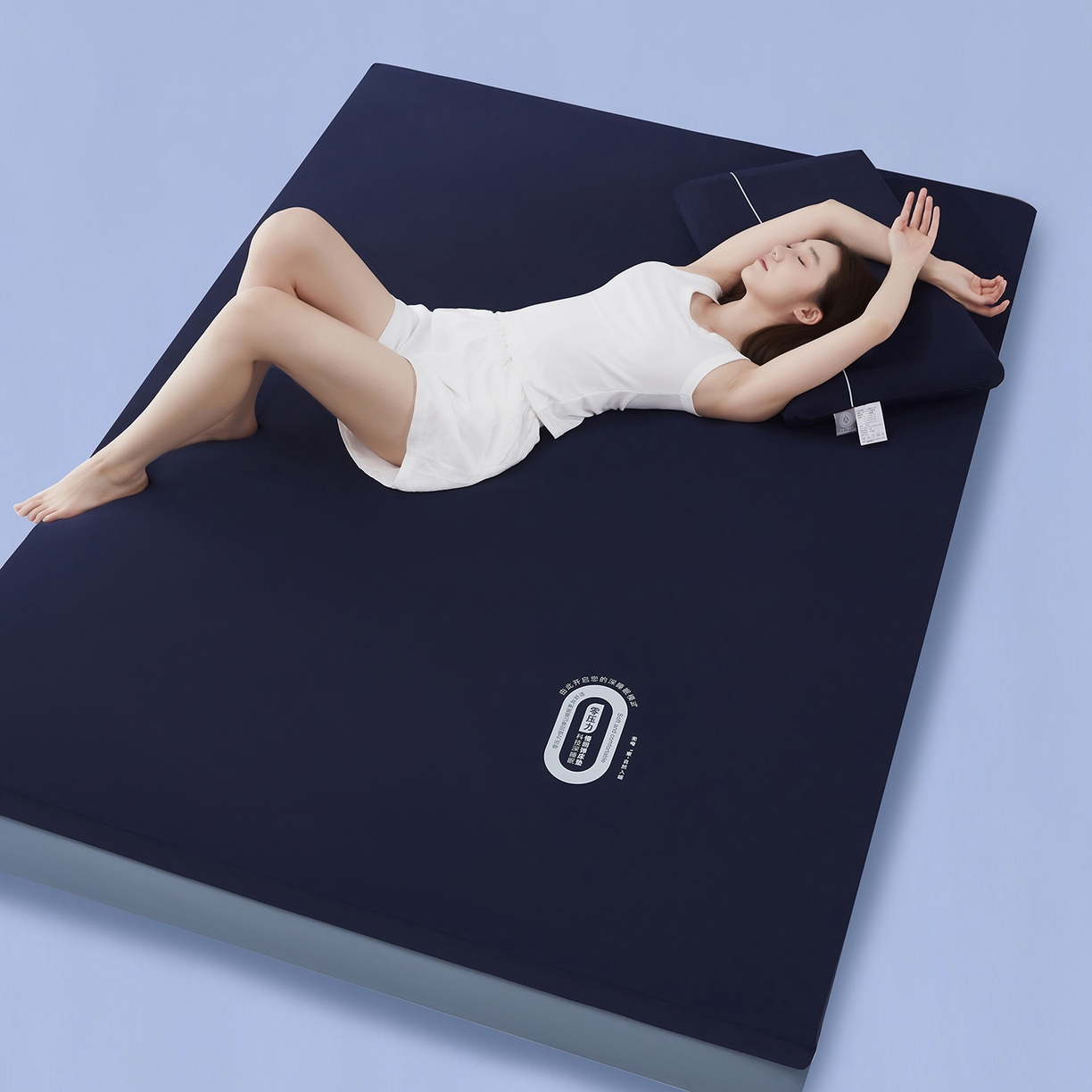 91家纺网 家纺一手货源 找家纺 （总）美丽折家纺 2026新款【某朵同款】A类双芯40D慢回弹记忆棉床垫 深睡眠零压力酒店同款床垫