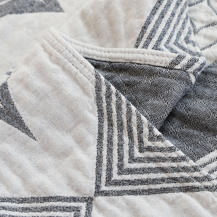 91家纺网 家纺一手货源 找家纺 朴尔家纺-毛巾被 2026新款伯尔尼风格全棉加厚三层纱布毛巾被-朴尔经典款常年备货 风范-灰