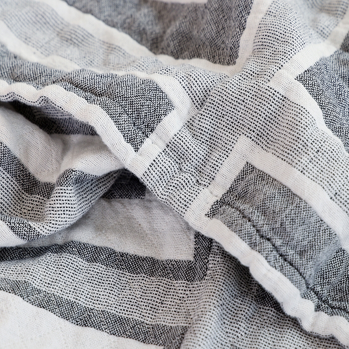 91家纺网 家纺一手货源 找家纺 朴尔家纺-毛巾被 2026新款伯尔尼风格全棉加厚三层纱布毛巾被-朴尔经典款常年备货 如梦生-灰