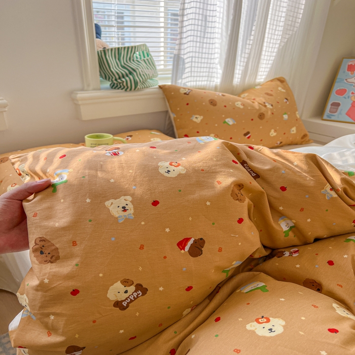 91家纺网 家纺一手货源 找家纺 （总）漫仙阁家纺 2026新款纯棉学生宿舍A版100%新疆棉B版古法水洗单被套