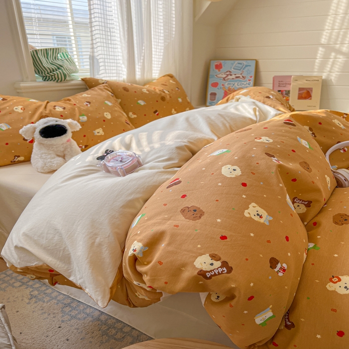 91家纺网 家纺一手货源 找家纺 （总）漫仙阁家纺 2026新款纯棉学生宿舍A版100%新疆棉B版古法水洗单被套