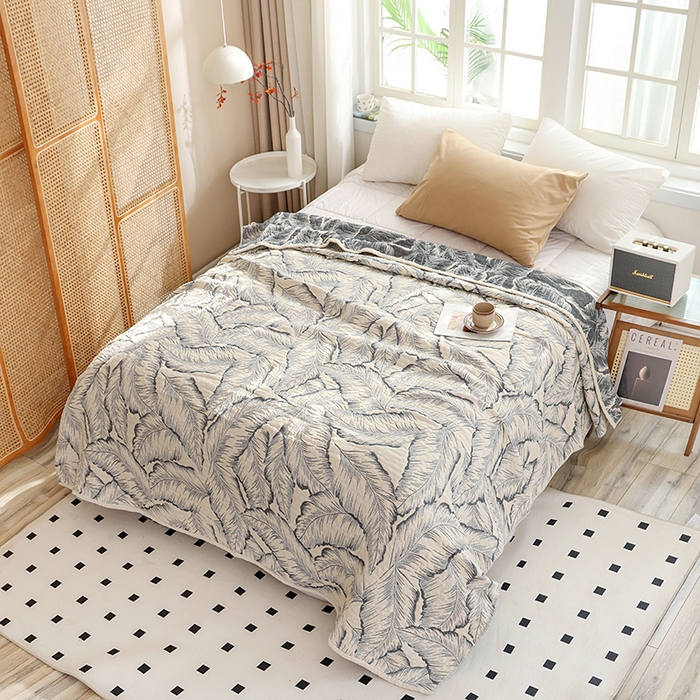 91家纺网 家纺一手货源 找家纺 （总）朴尔家纺-毛巾被 2026春夏新款全棉纯棉水洗预缩加厚六层纱布毛巾被夏被夏凉被空调被