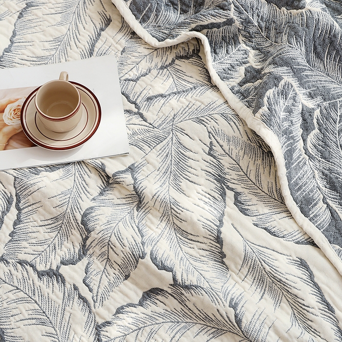 91家纺网 家纺一手货源 找家纺 朴尔家纺-毛巾被 2026春夏新款全棉纯棉水洗预缩加厚六层纱布毛巾被夏被夏凉被空调被 简约情调