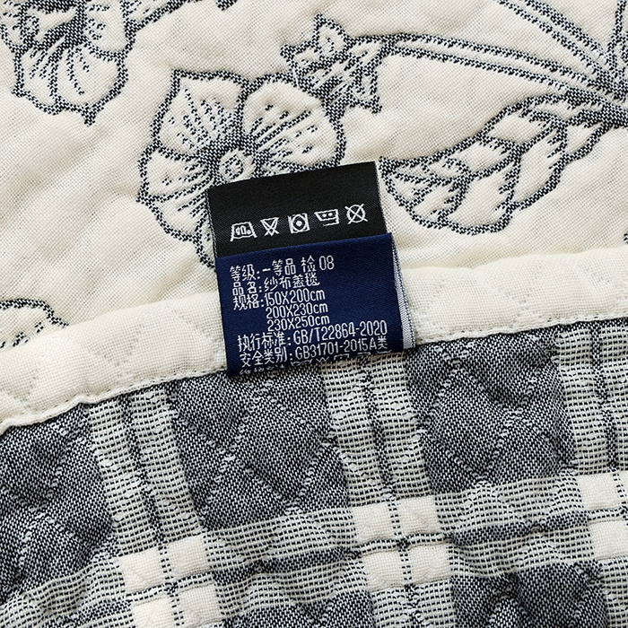 91家纺网 家纺一手货源 找家纺 朴尔家纺-毛巾被 2026春夏新款全棉纯棉水洗预缩加厚六层纱布毛巾被夏被夏凉被空调被 莫奈花园