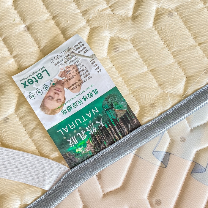 91家纺网 家纺一手货源 找家纺 麋兔 2025新款冰丝床裙乳胶凉席席子 米娅