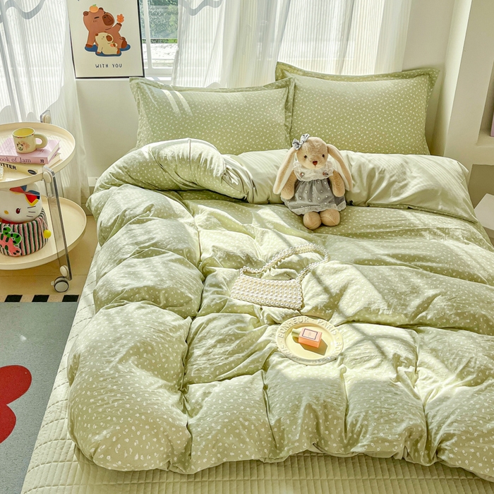 91家纺网 家纺一手货源 找家纺 （总）尚美 2026新款简约印花床盖四件套