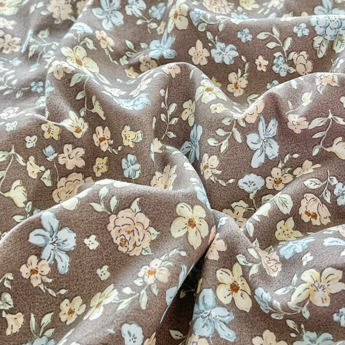 91家纺网 家纺一手货源 找家纺 尚美 2026新款简约印花床盖四件套 复古田园