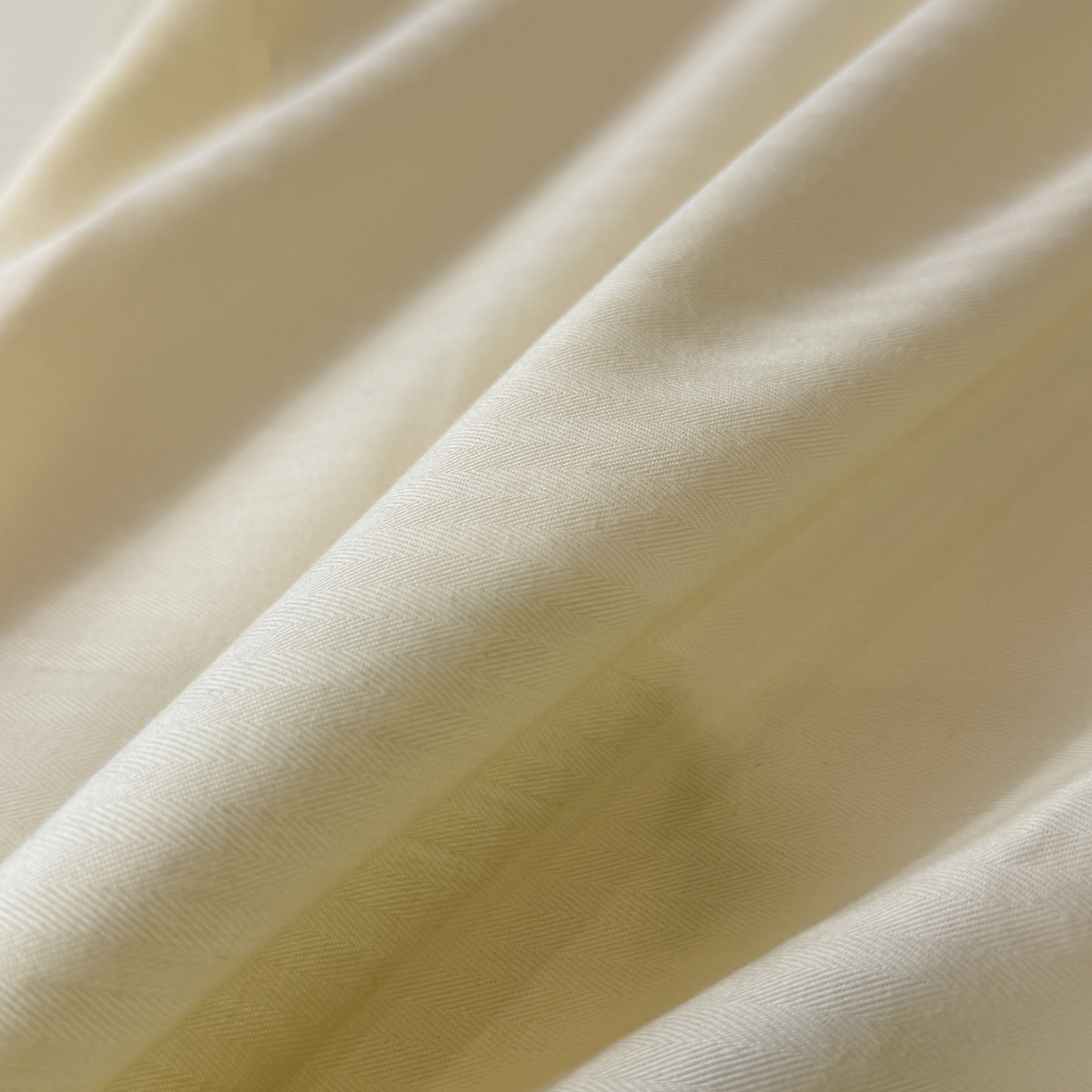 91家纺网 家纺一手货源 找家纺 眠博士 2026新款全棉纯棉水洗色织提花股线四件套 套件-素简 米