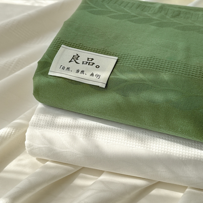 91家纺网 家纺一手货源 找家纺 眠博士 2026新款全棉纯棉华夫格麦穗 床单单件床单单品单床单 组合图仅供参考不可下单