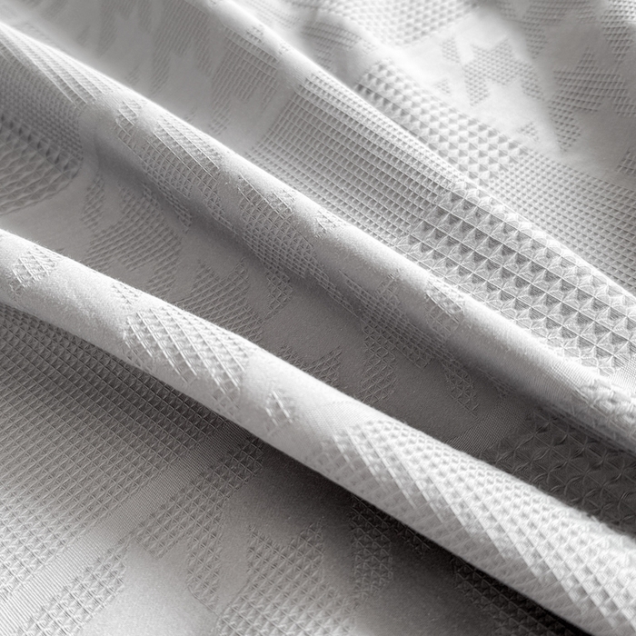 91家纺网 家纺一手货源 找家纺 眠博士 2026新款全棉纯棉华夫格麦穗 床单单件床单单品单床单 床单-方格灰