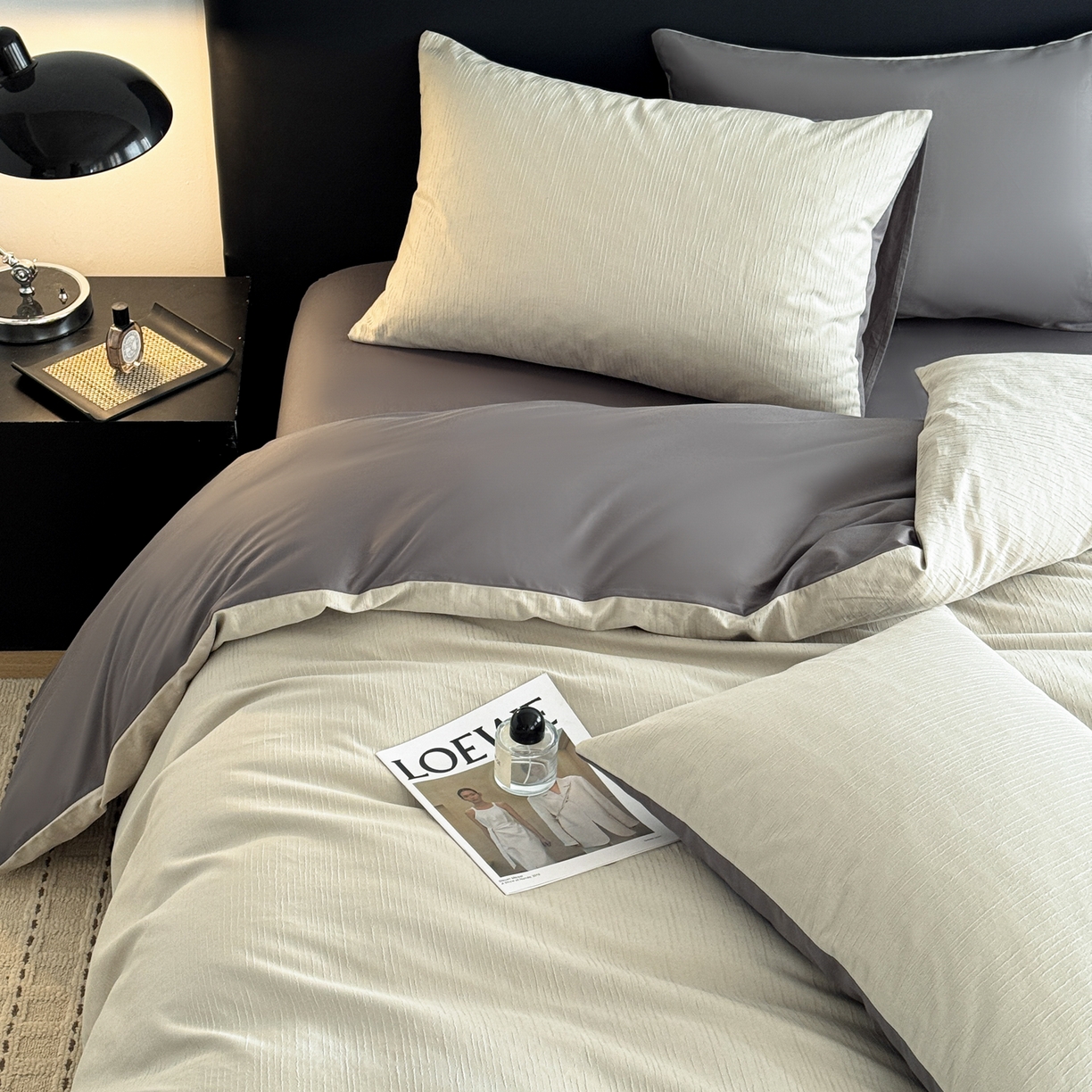 91家纺网 家纺一手货源 找家纺 （总）简宜家居（朝初家纺） 2026新款60立体提花全棉四件套