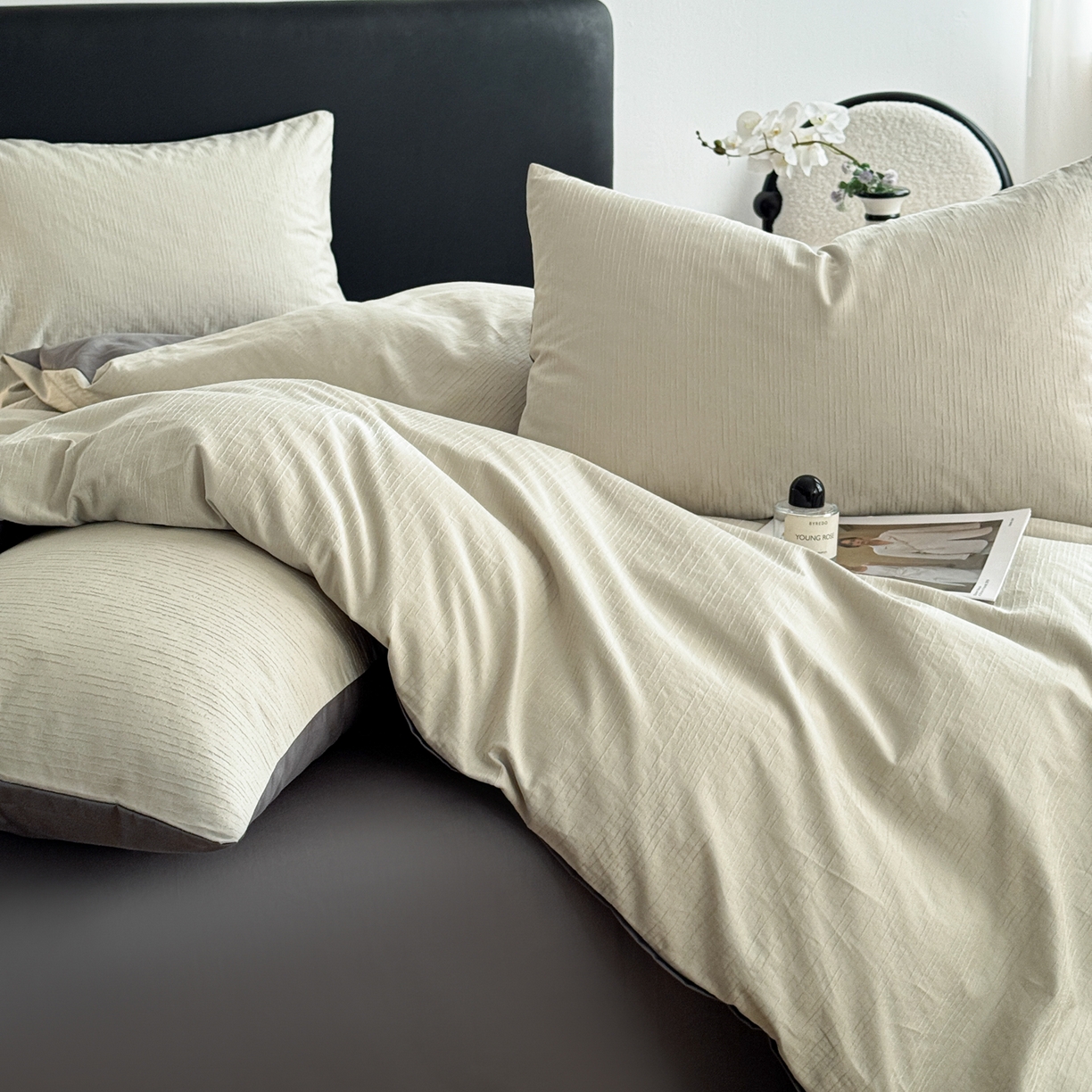 91家纺网 家纺一手货源 找家纺 （总）简宜家居（朝初家纺） 2026新款60立体提花全棉四件套