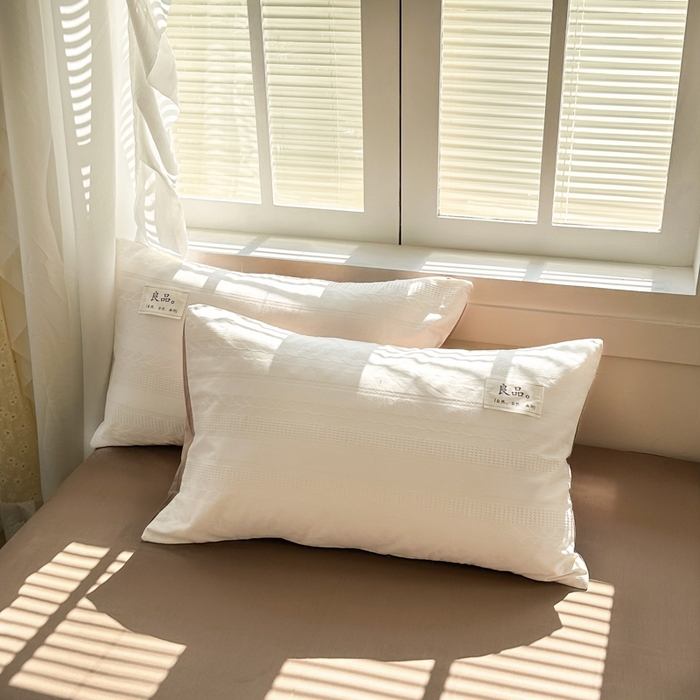 91家纺网 家纺一手货源 找家纺 眠博士 2026新款全棉纯棉华夫格麦穗系列四件套 华夫格-麦穗米