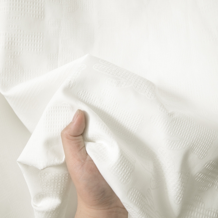 91家纺网 家纺一手货源 找家纺 眠博士 2026新款全棉纯棉华夫格麦穗系列四件套 华夫格-小熊白