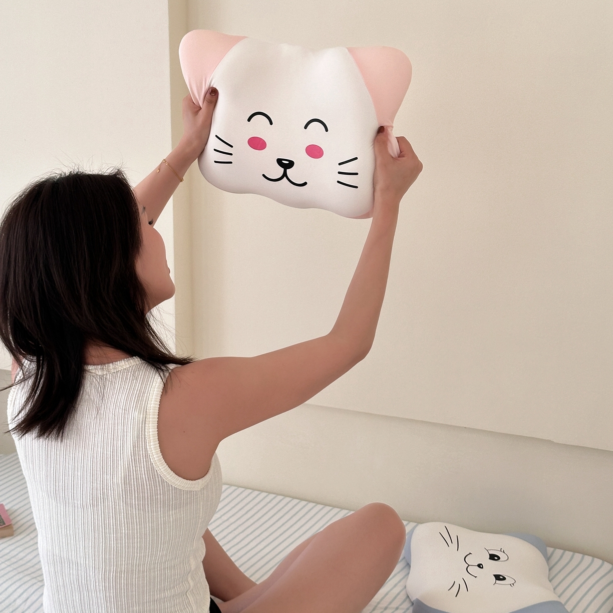 91家纺网 家纺一手货源 找家纺 （总）伟邦枕芯 2026新款小猫咪零压记忆枕头枕芯