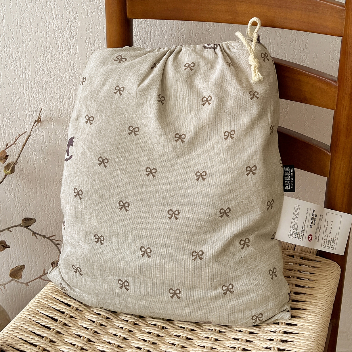 91家纺网 家纺一手货源 找家纺 一比一家纺 2026春季新款高克重加厚色织提花系列四件套 摇摇马