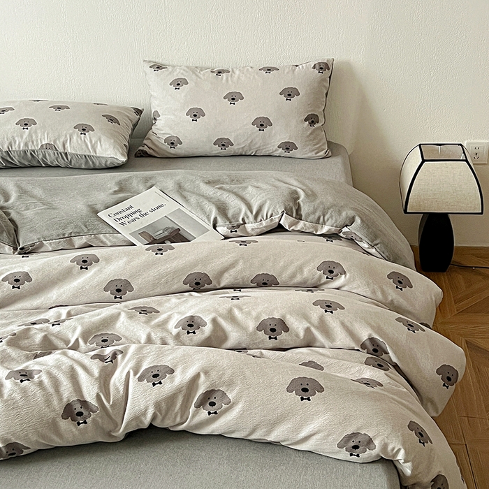 91家纺网 家纺一手货源 找家纺 （总）一比一家纺 2026春季新款高克重加厚色织提花系列四件套