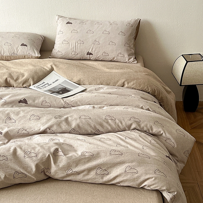 91家纺网 家纺一手货源 找家纺 （总）一比一家纺 2026春季新款高克重加厚色织提花系列四件套