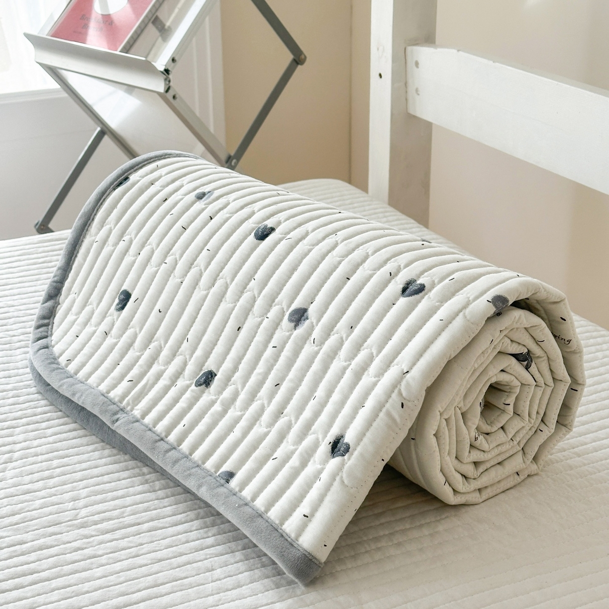 91家纺网 家纺一手货源 找家纺 凌云家纺 2026新款学生宿舍全棉床盖三件套 花蜜