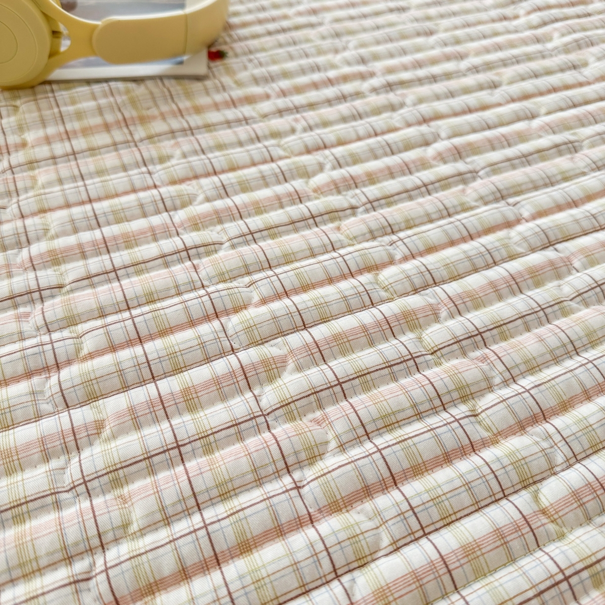 91家纺网 家纺一手货源 找家纺 凌云家纺 2026新款学生宿舍全棉床盖三件套 静若幽兰