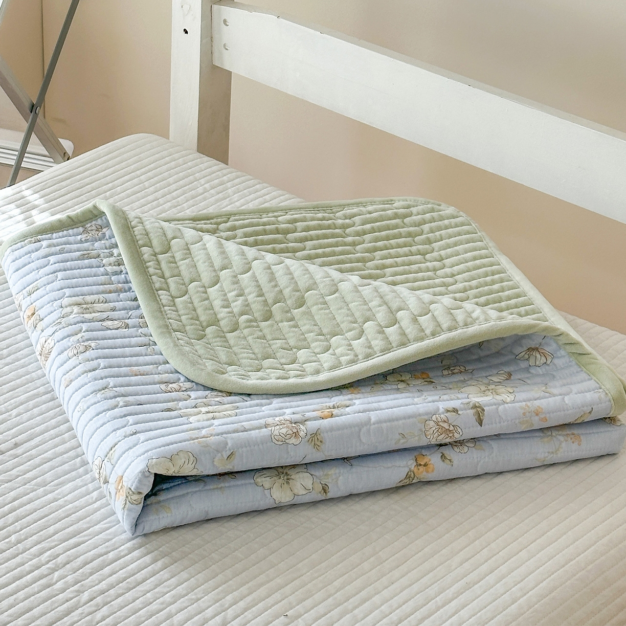 91家纺网 家纺一手货源 找家纺 凌云家纺 2026新款学生宿舍全棉床盖三件套 漫步云端