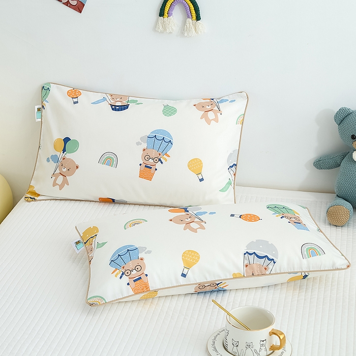 91家纺网 家纺一手货源 找家纺 良佐生活 2026新款60支全棉纯棉贡缎嵌绳款枕套 告白起球