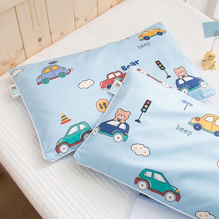 91家纺网 家纺一手货源 找家纺 良佐生活 2026新款60支全棉纯棉贡缎嵌绳款枕套 滴滴汽车