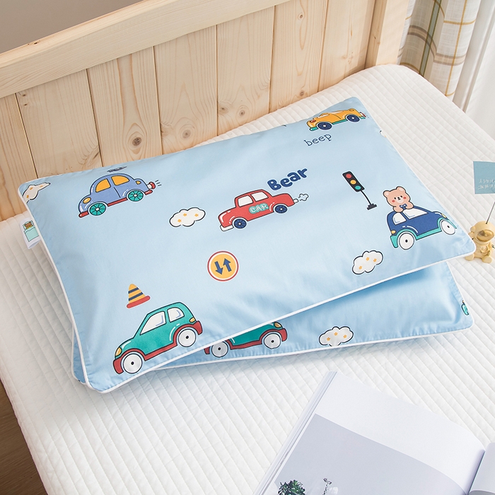 91家纺网 家纺一手货源 找家纺 良佐生活 2026新款60支全棉纯棉贡缎嵌绳款枕套 滴滴汽车