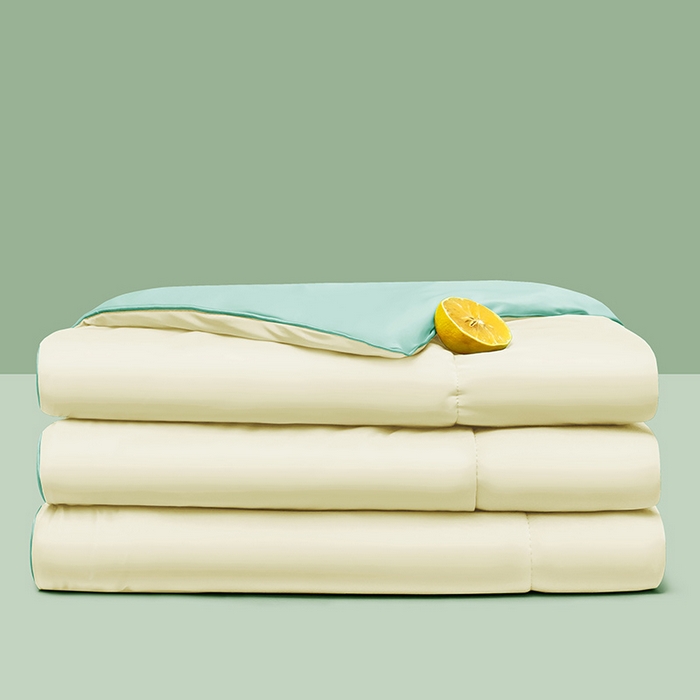 91家纺网 家纺一手货源 找家纺 爱彼家纺 2026新款生活果蔬夏凉被凉感舒适冰凉双拼果蔬夏被夏凉被空调被 果蔬夏被-冰兰花