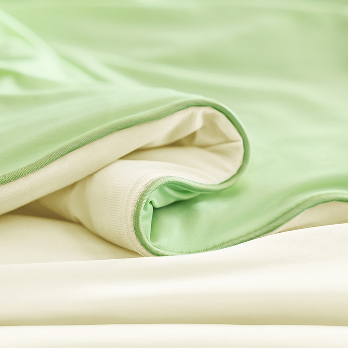 91家纺网 家纺一手货源 找家纺 爱彼家纺 2026新款生活果蔬夏凉被凉感舒适冰凉双拼果蔬夏被夏凉被空调被 果蔬夏被-哈密瓜绿