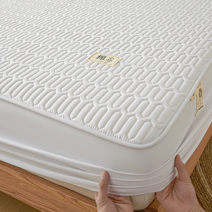 91家纺网 家纺一手货源 找家纺 （总）女子家纺 2026新款新款A类新疆棉花夹棉防水单品床笠