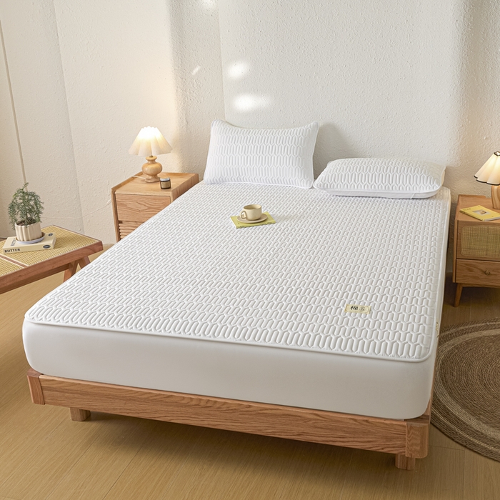 91家纺网 家纺一手货源 找家纺 （总）女子家纺 2026新款新款A类新疆棉花夹棉防水单品床笠